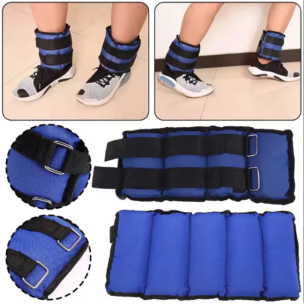 Ankle Weights Leg Wrist Sand Bag Strap Resistance Strength Training Equipment