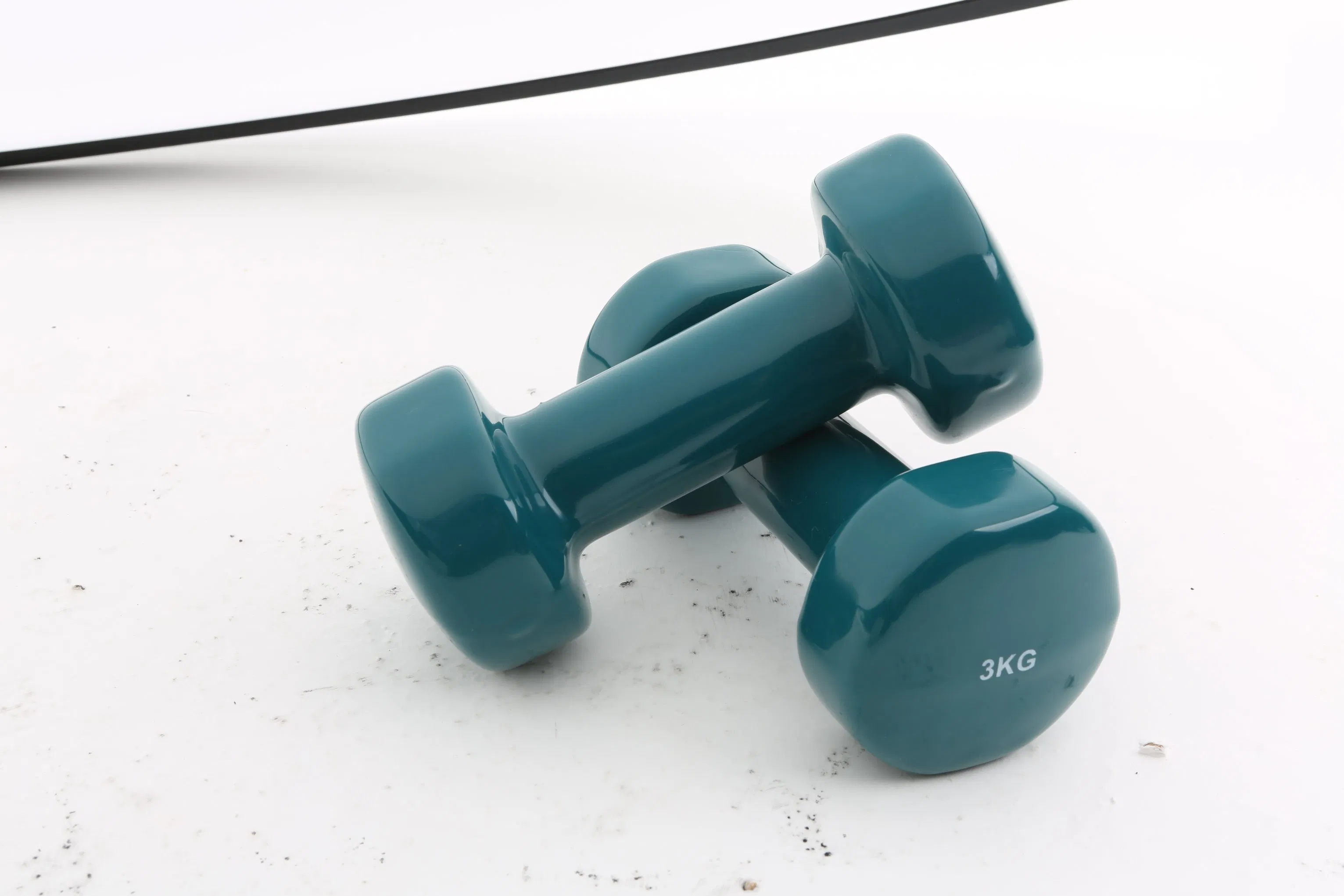 Coated Exercise &amp; Fitness Dumbbell for Home Gym Equipment Workouts Strength Training Free Weights for Women, Men