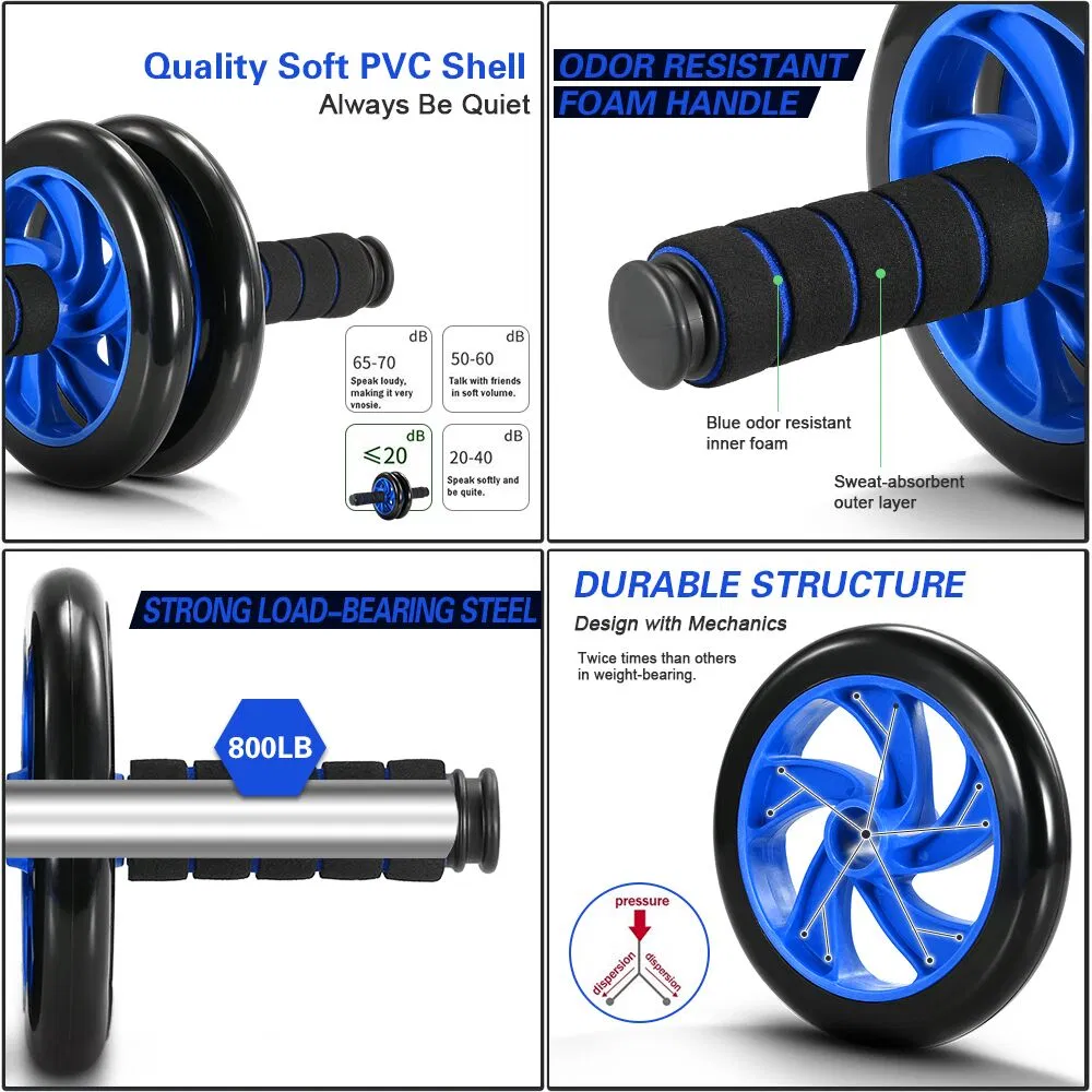 Hot Sale PP Material Abdominal Exercise Equipment Abdominal Wheel