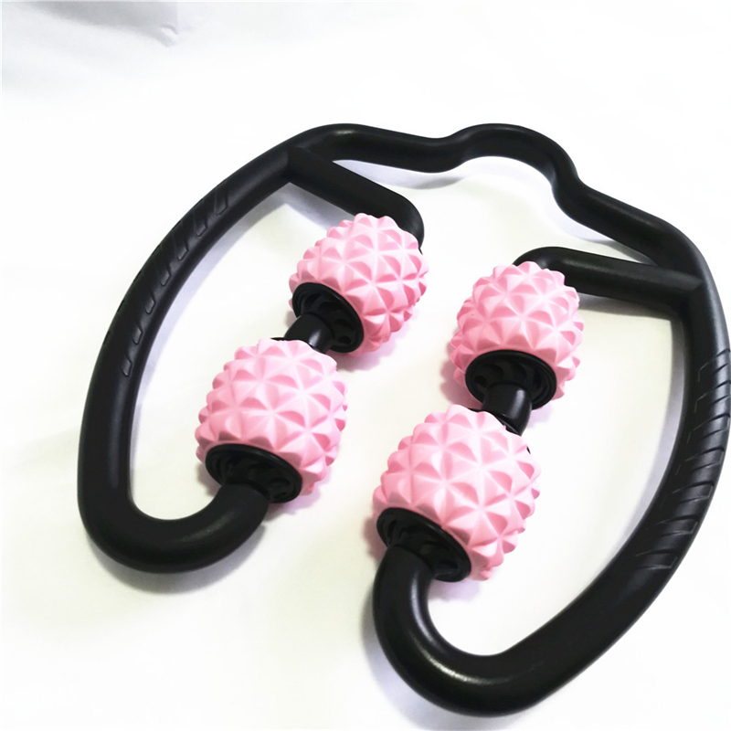 Ball Calf Clamp Leg Foam Shaft Muscle Relaxation Massager Roller