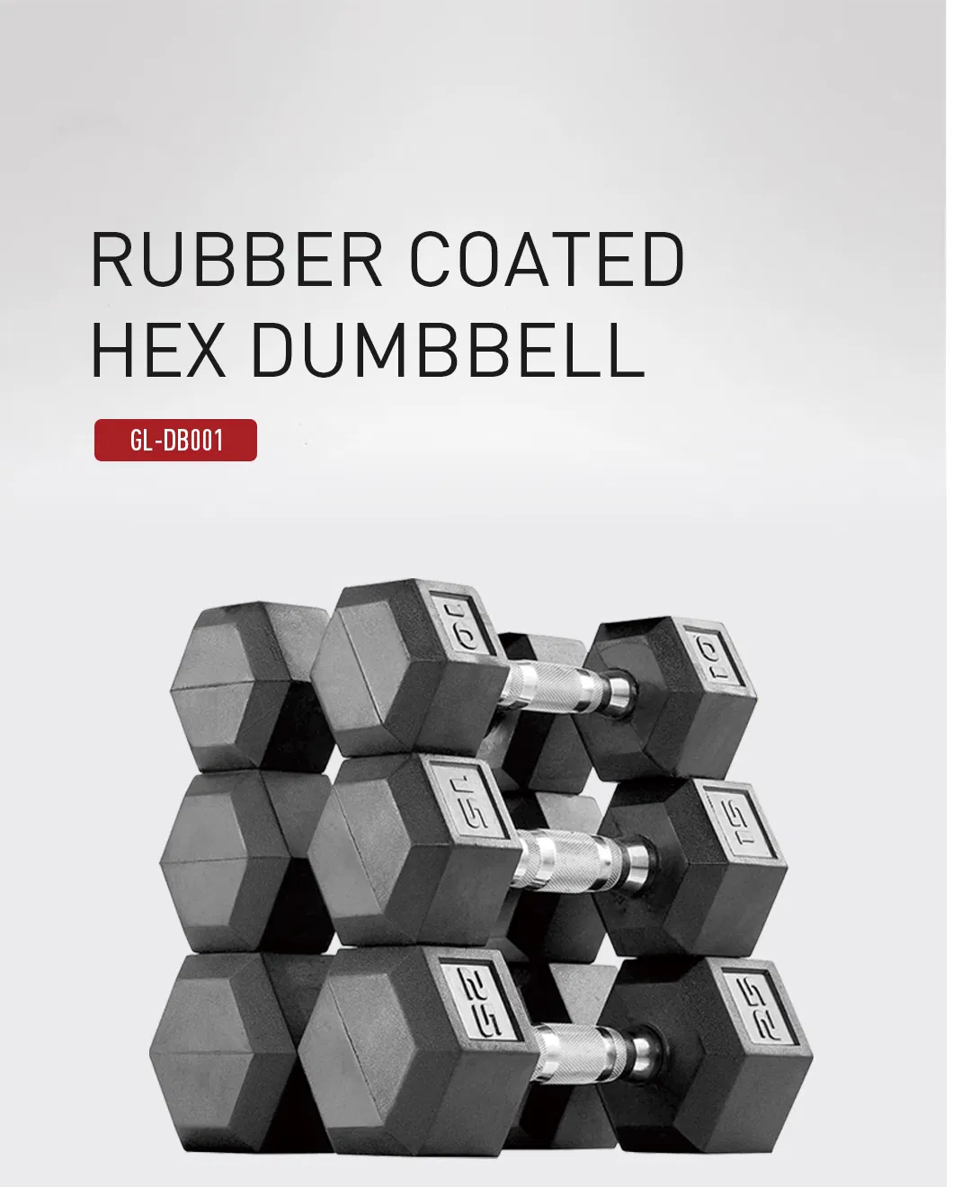 Hex Dumbbell Detail 1