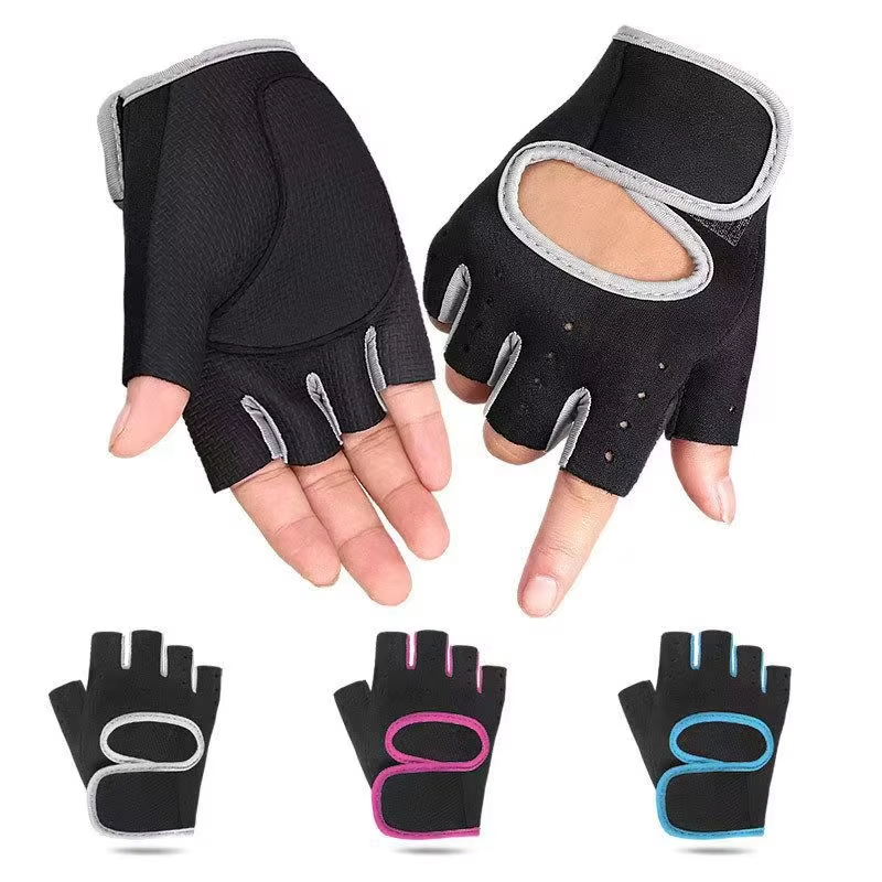 New Arrival Men's and Women's Outdoor Half Finger Fitness Cycling Gloves