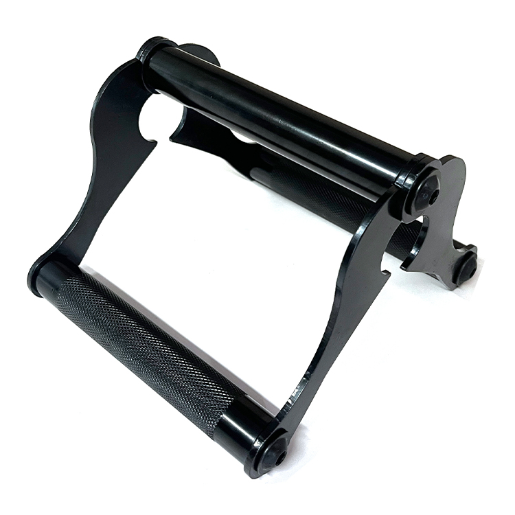 V Bar &amp; T Bar Landmine Handle Attachment for 2" Barbell Bar, Solid Multi-Grip Landmine Handle T Row Attachment with Non-Slip Handle