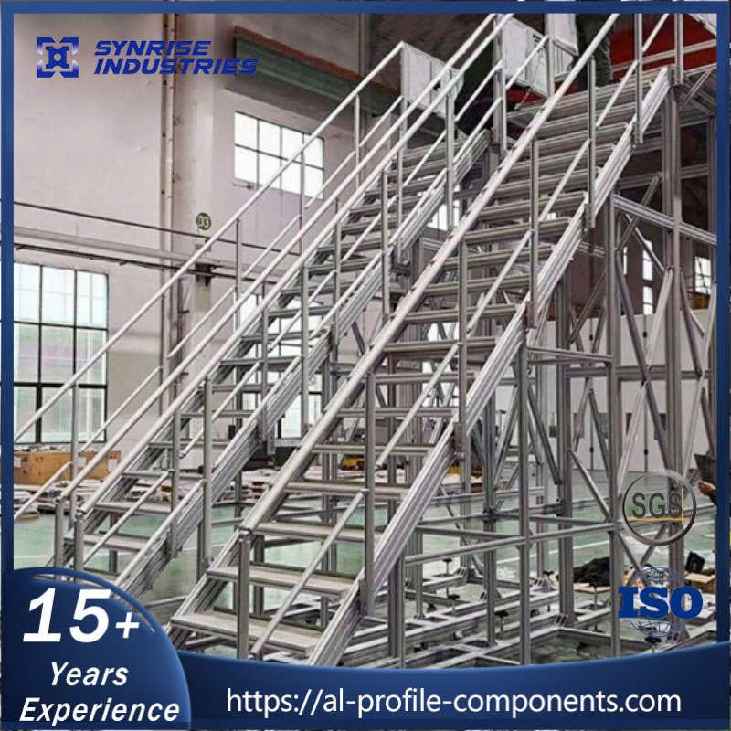 Stair and Modular Industrial Aluminum Platform Step Platforms