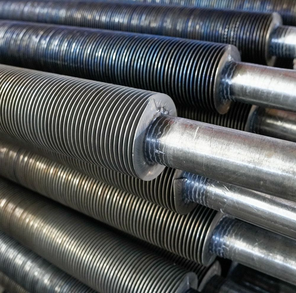 ASME B36 10 Certified 304ss Finned Tube with Zero Contact Resistance Custom Sizes for Power Plants