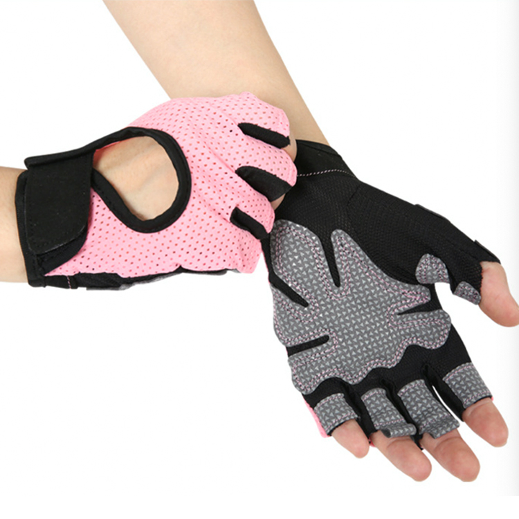 Hot-Sale Half-Finger Breathable Cross Fitness Training Exercise Glove, Custom Anti-Slip Workout Gloves, Bicycle Gloves, Sports Gloves Home Gym Equipment