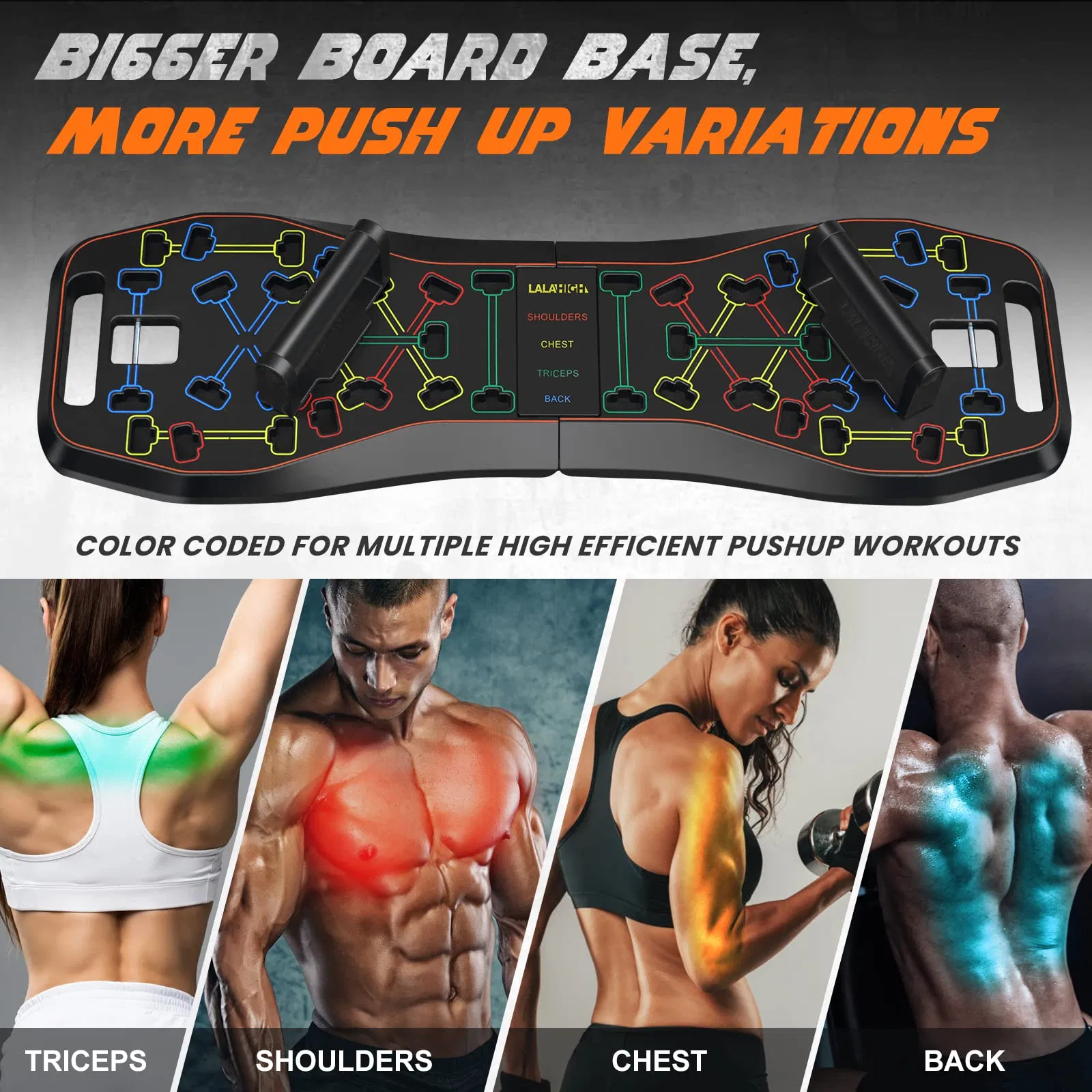 Factory Price Portable Multi-Function Body Building Home Gym Sport Strength Fitness Training Workouts Sports Equipment Push up Board Bars