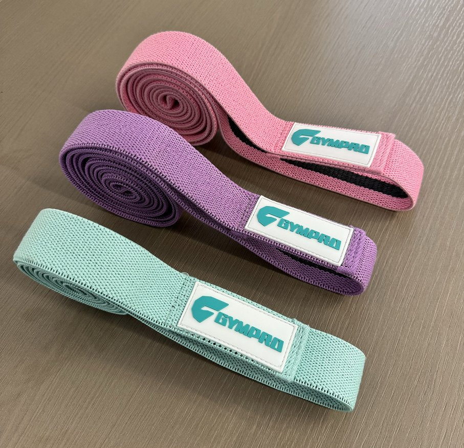 Eco-Friendly Cotton Fabric Gym Exercise Pull-up Assist Loop Set Heavy Resistance Band