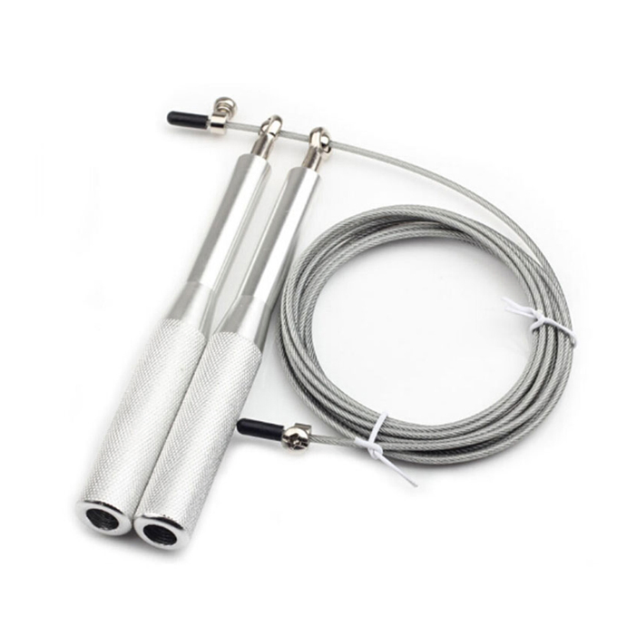 Aluminum Handle Steel Wire Speed Jump Rope for MMA Sport