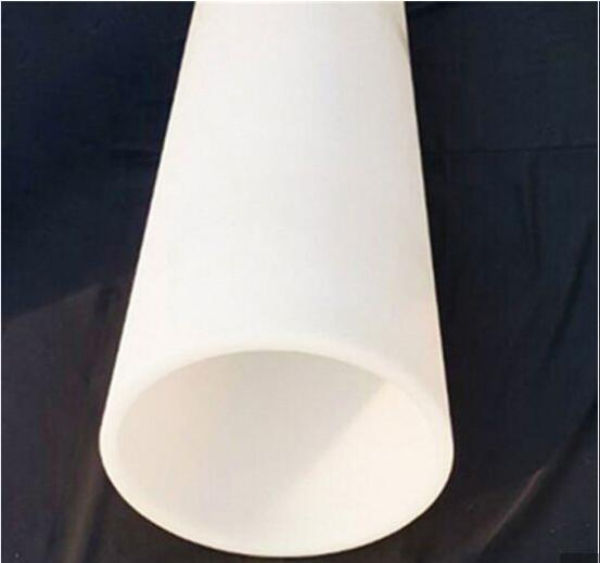 High Temperature Resistance Translucent Quartz Glass Pipe Quartz Glass Sleeve Opaque Milky White Quartz Glass Heat Tubes