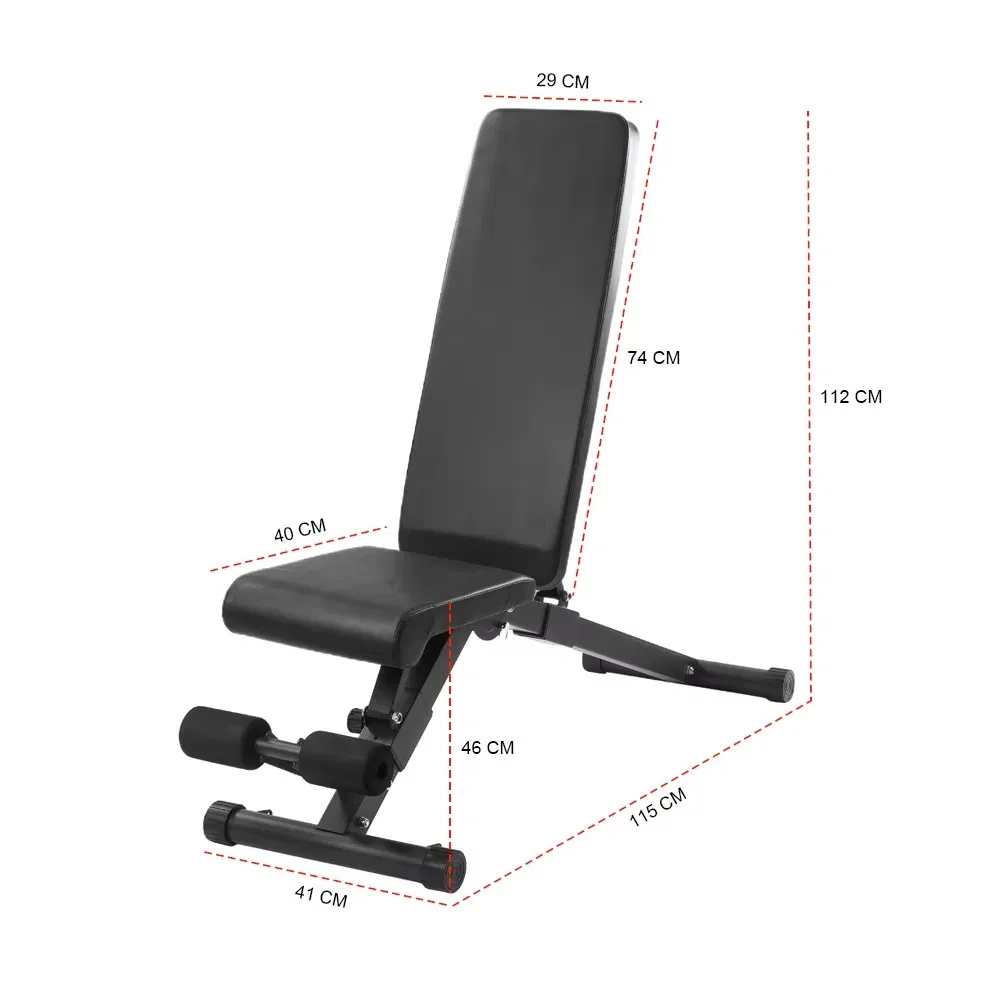 Multi-Functional Stool Incline Weight Lifting with Safety Features Adjustable Dumbbell Bench
