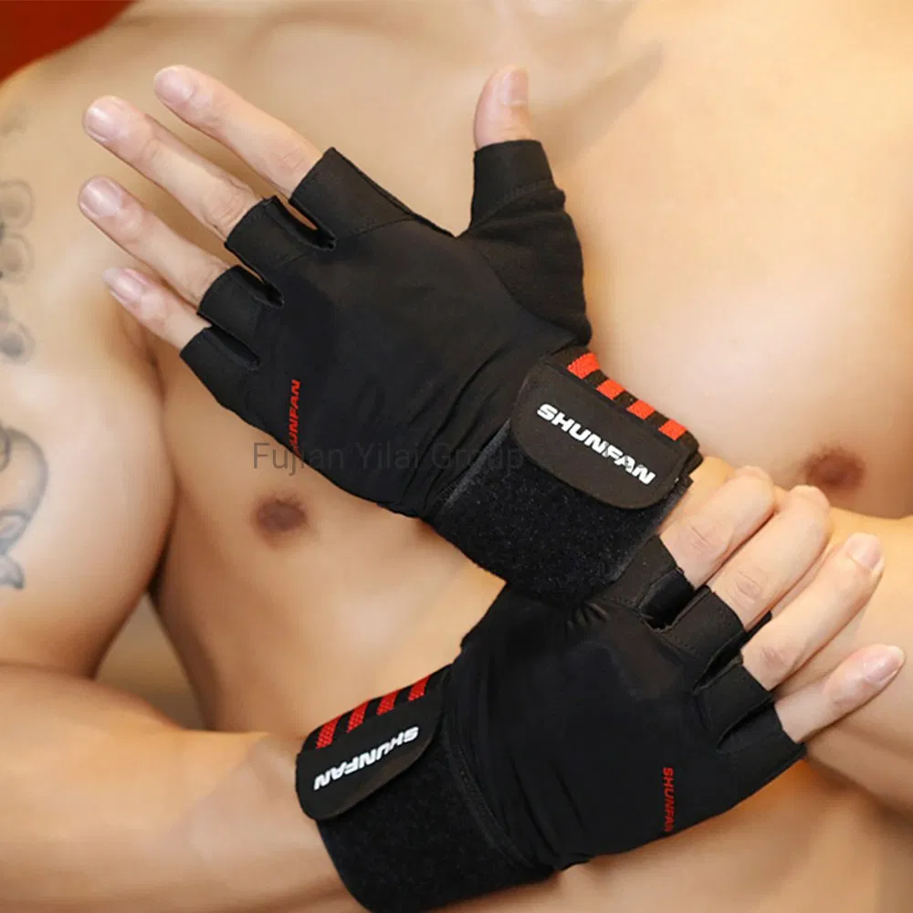 Fitness Gloves Gym Breathable Cross Fitness Training Exercise Anti-Slip Weight Lifting Gloves