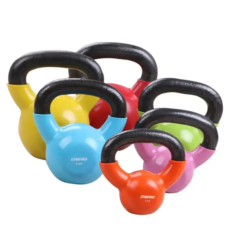 Colored Vinyl Kettlebell