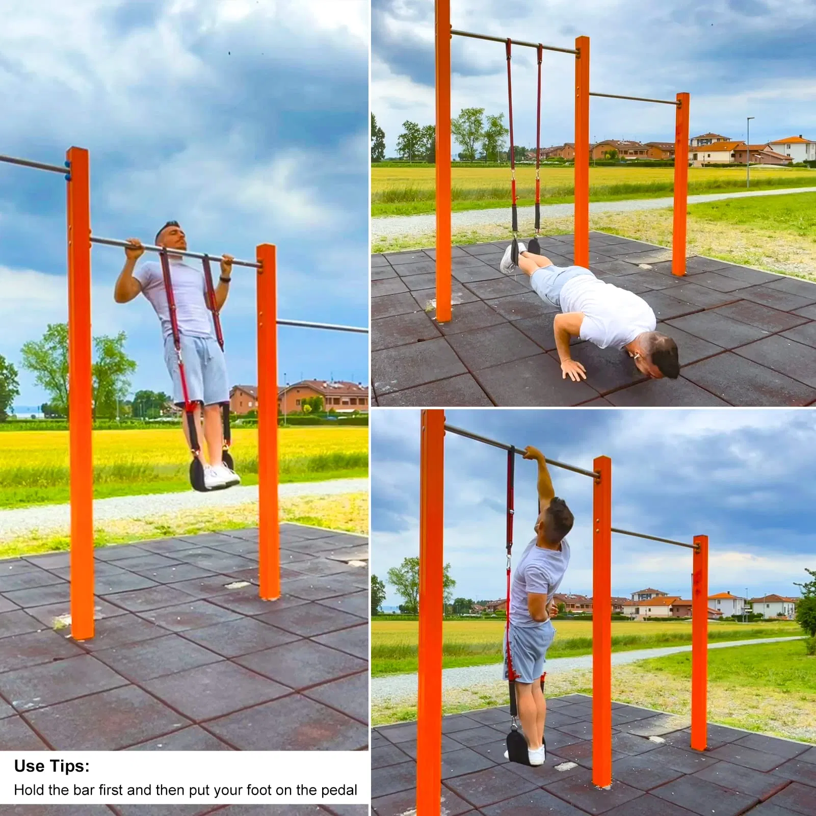 Cheap Strength Assistance Heavy Bands Training Equipment Pull up Bar