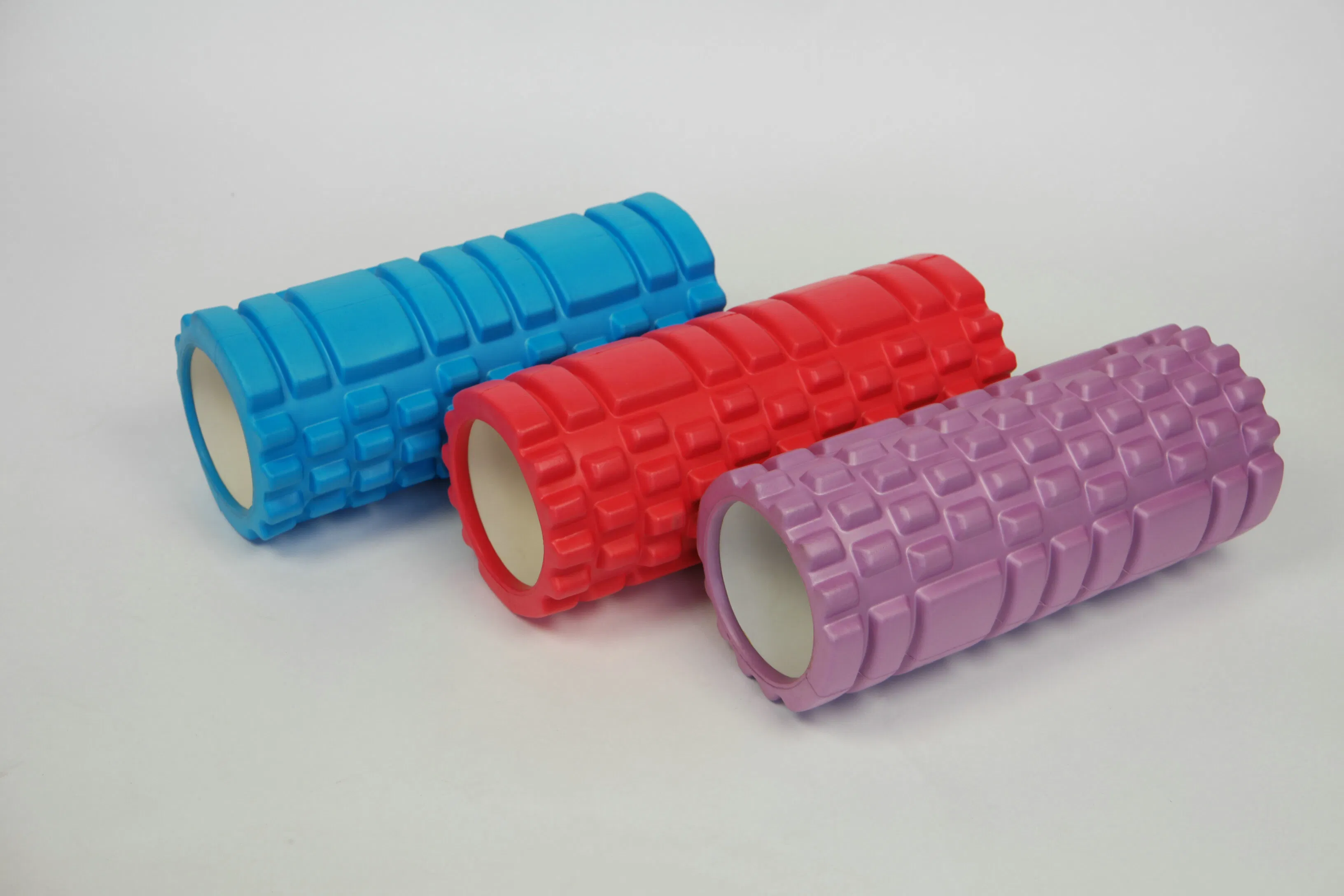 Hollow Print Fitness Body Building Exercise Foam Yoga Roller