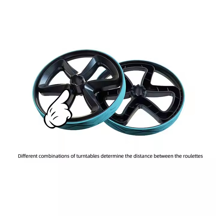 ABS Roller Wheel ABS Workout Equipment Strength Training Abdominal Exercise Ab Wheel Roller Yoga Belly Wheel