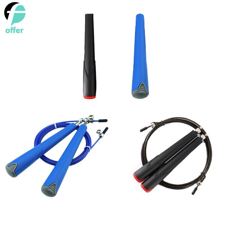 Adjustable 360° Swivel Ball Bearings PU Coated Steel Wire Speed Jump Rope