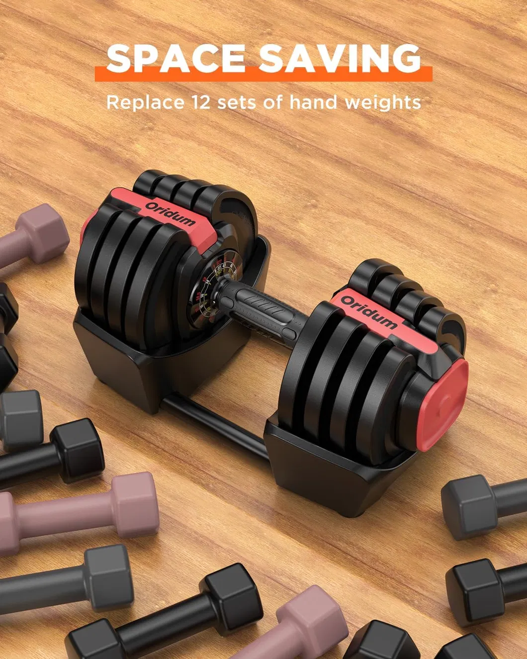 Adjustable Dumbbell View 2