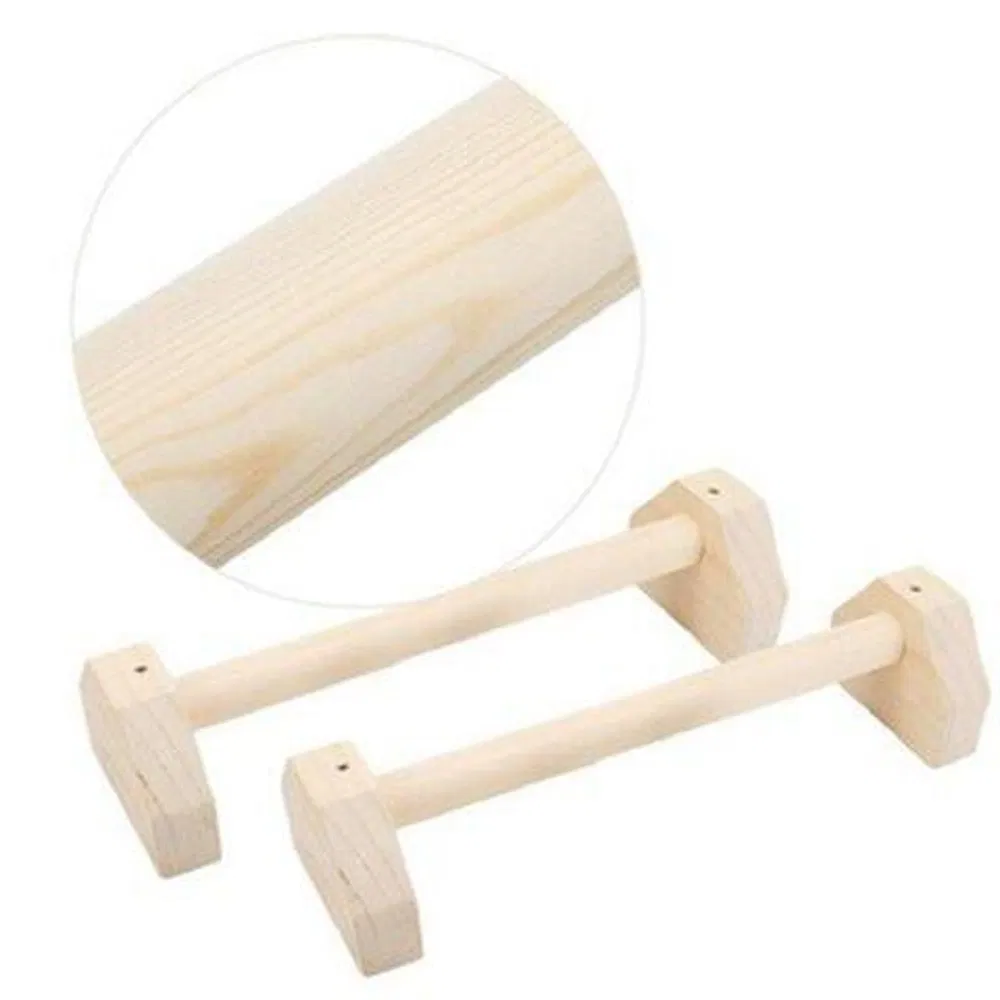 Wholesale Training Men Gymnastics Yoga Fitness Euipment Wooden Push up Bars