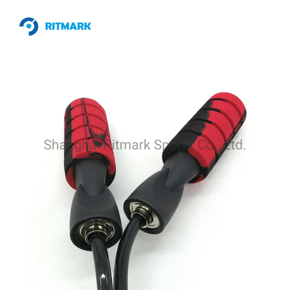 Wholesale Lightweight Skipping Rope PVC Adjustable Jump Rope with Foam Handles