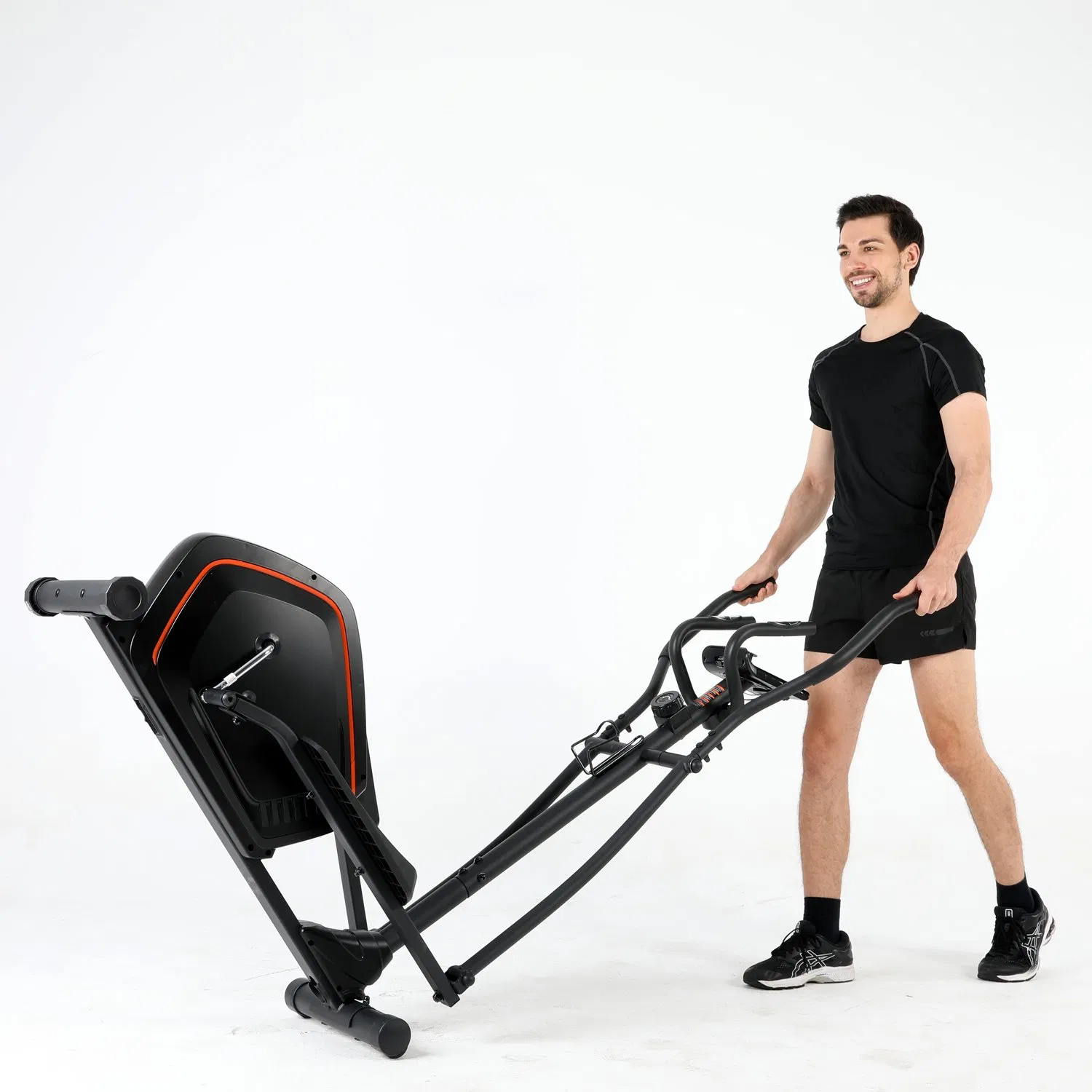 Health Fitness Legacy Stepping Elliptical Machine Total Body Cross Trainer Indoor Exercise Bike