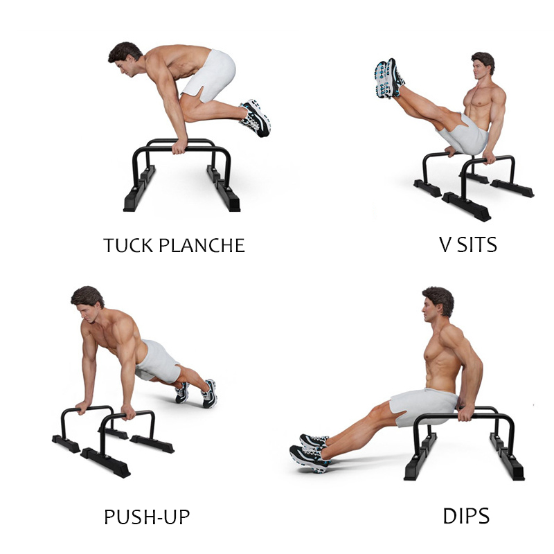 Home Fitness Exercise Training Custom Push up Stand Parallel Bars