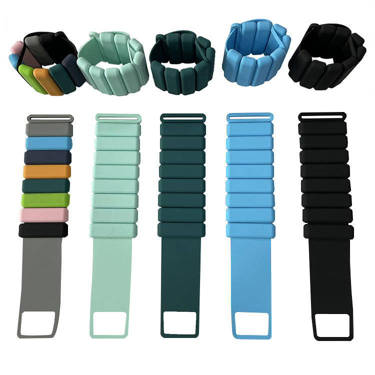 Adjustable Wrist Weights, Silicone Bracelet Logo Ankle Weights Set Weight for Ankle