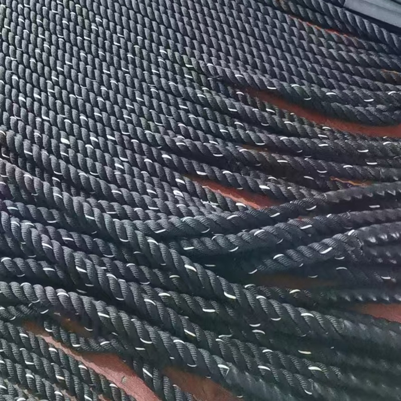 Custom Logo Workout Exercise Battle Rope Fitness Heavy Skipping Weighted Jump Rope