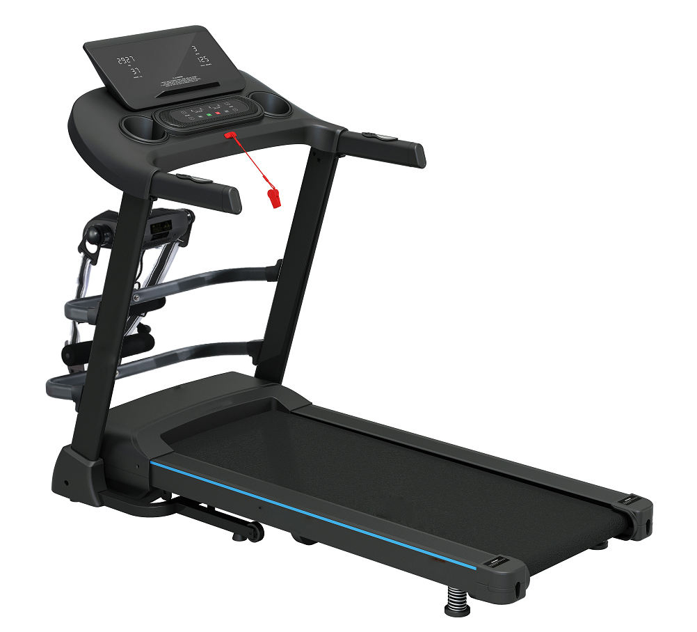 Customized Professional Exercise Machine Home Fitness Equipment DC Motor 1.25HP Treadmill