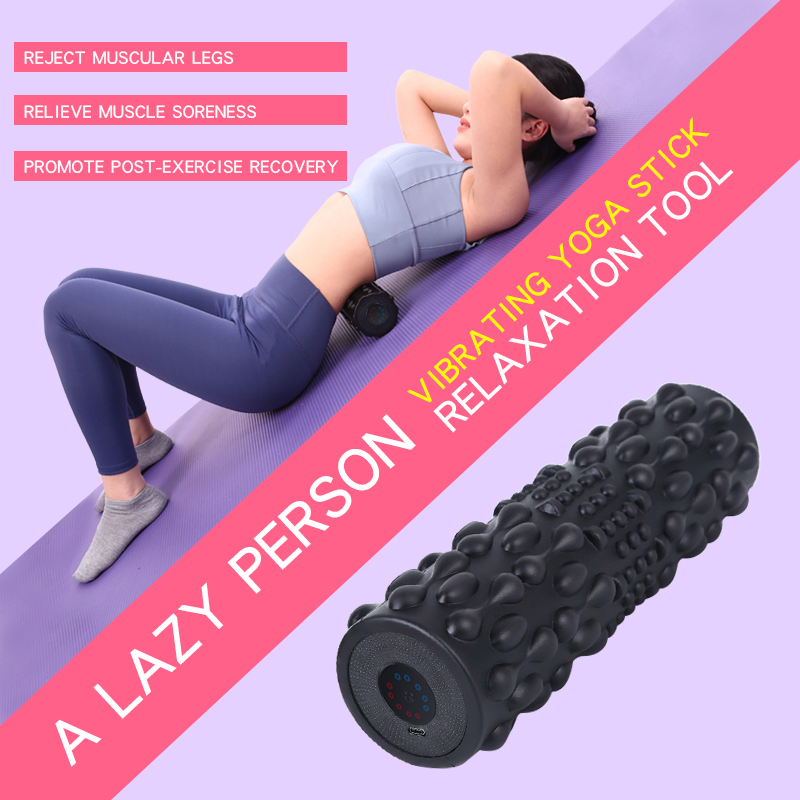 High Density Round Solid Custom Yoga Fitness Massage EPP Foam Roller