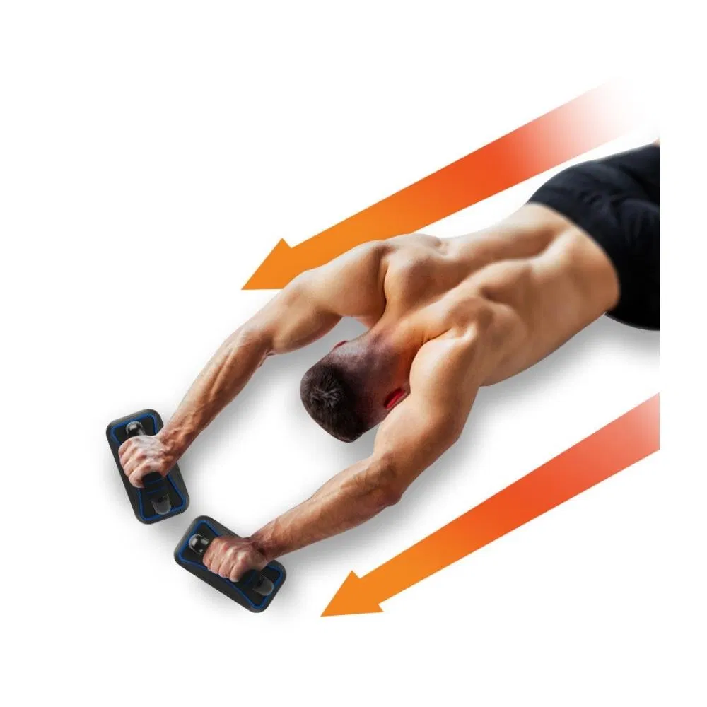 Twist Grips Push up Bar with Push Handle Exercises Workout Training Wbb21135