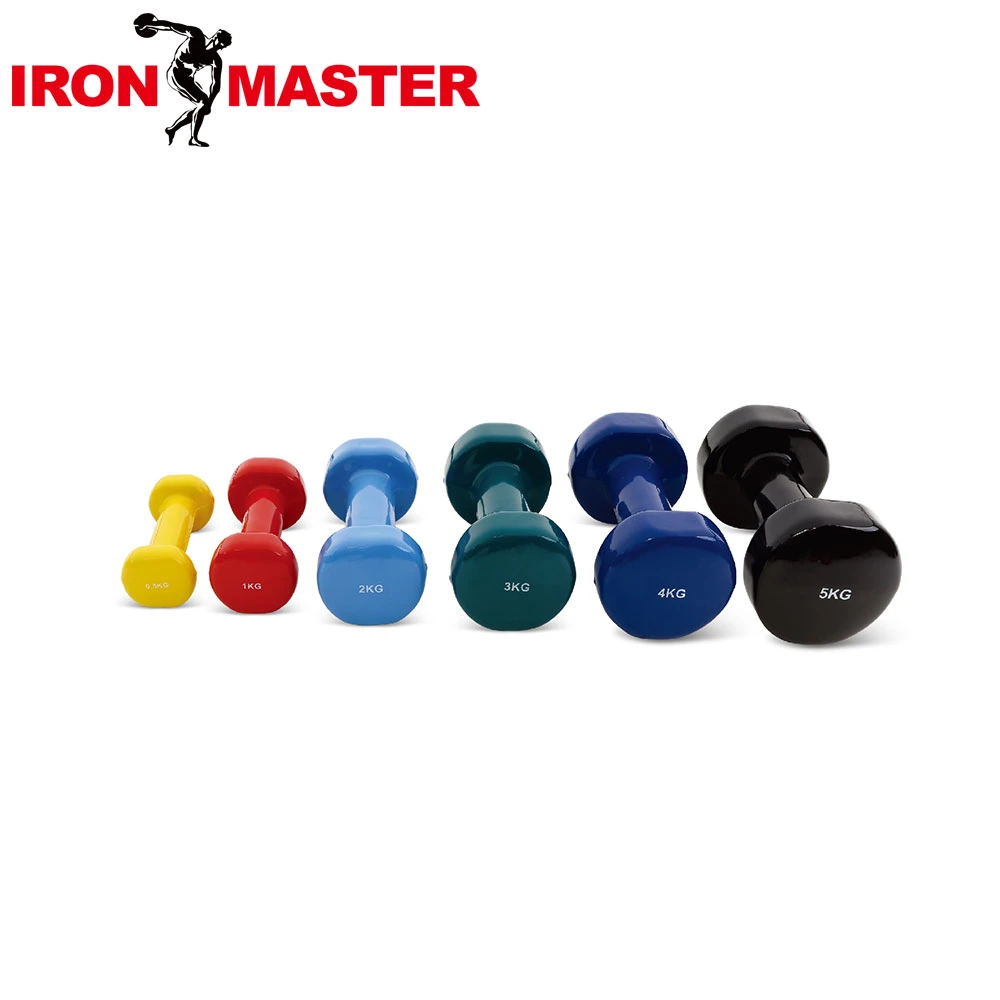 Coated Exercise &amp; Fitness Dumbbell for Home Gym Equipment Workouts Strength Training Free Weights for Women, Men