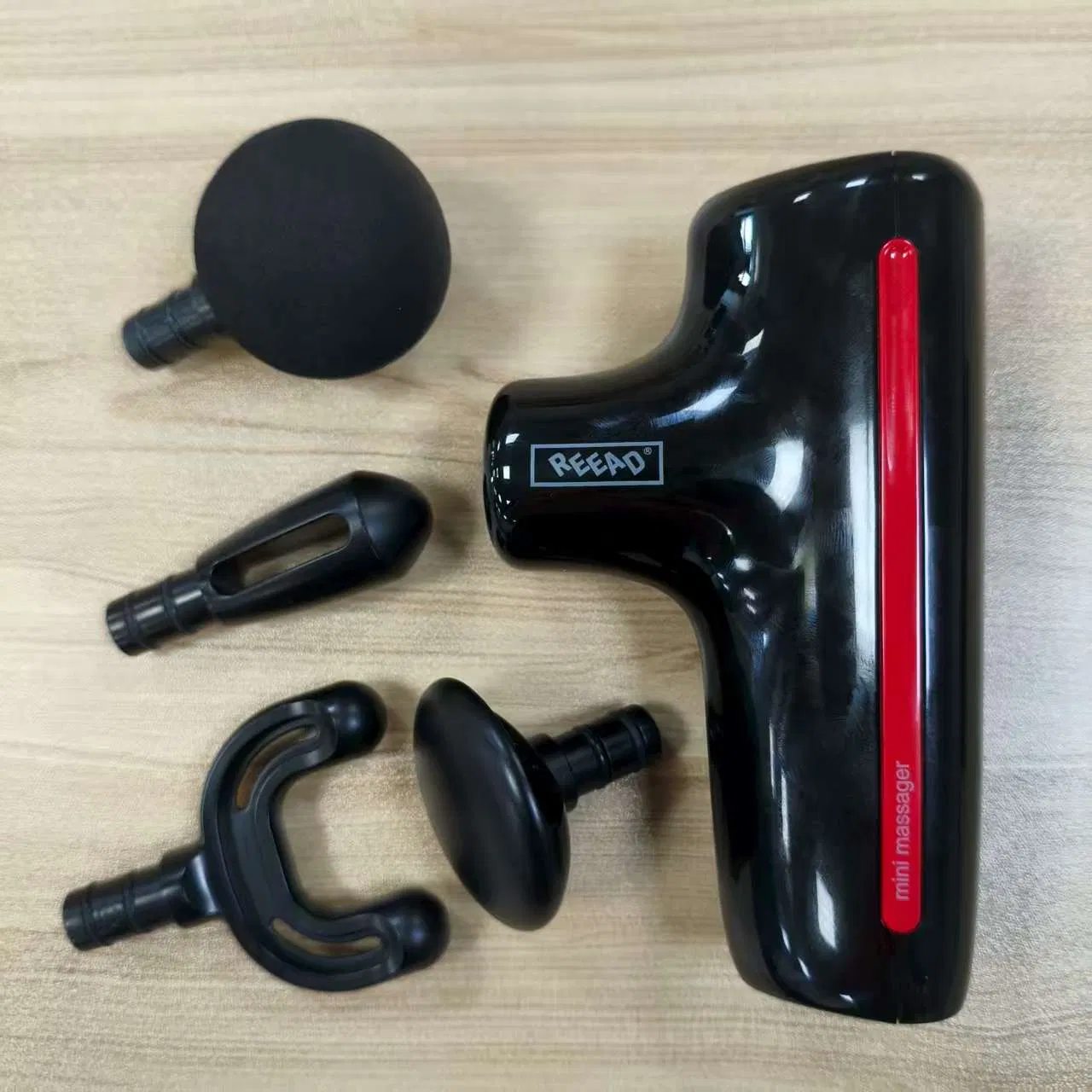 Mini Portable Design Deep Tissue Relief with Multiple Head for Muscle Pain Relaxation and Full Body Relax Home Office Appliance Vibration Function Massage Gun