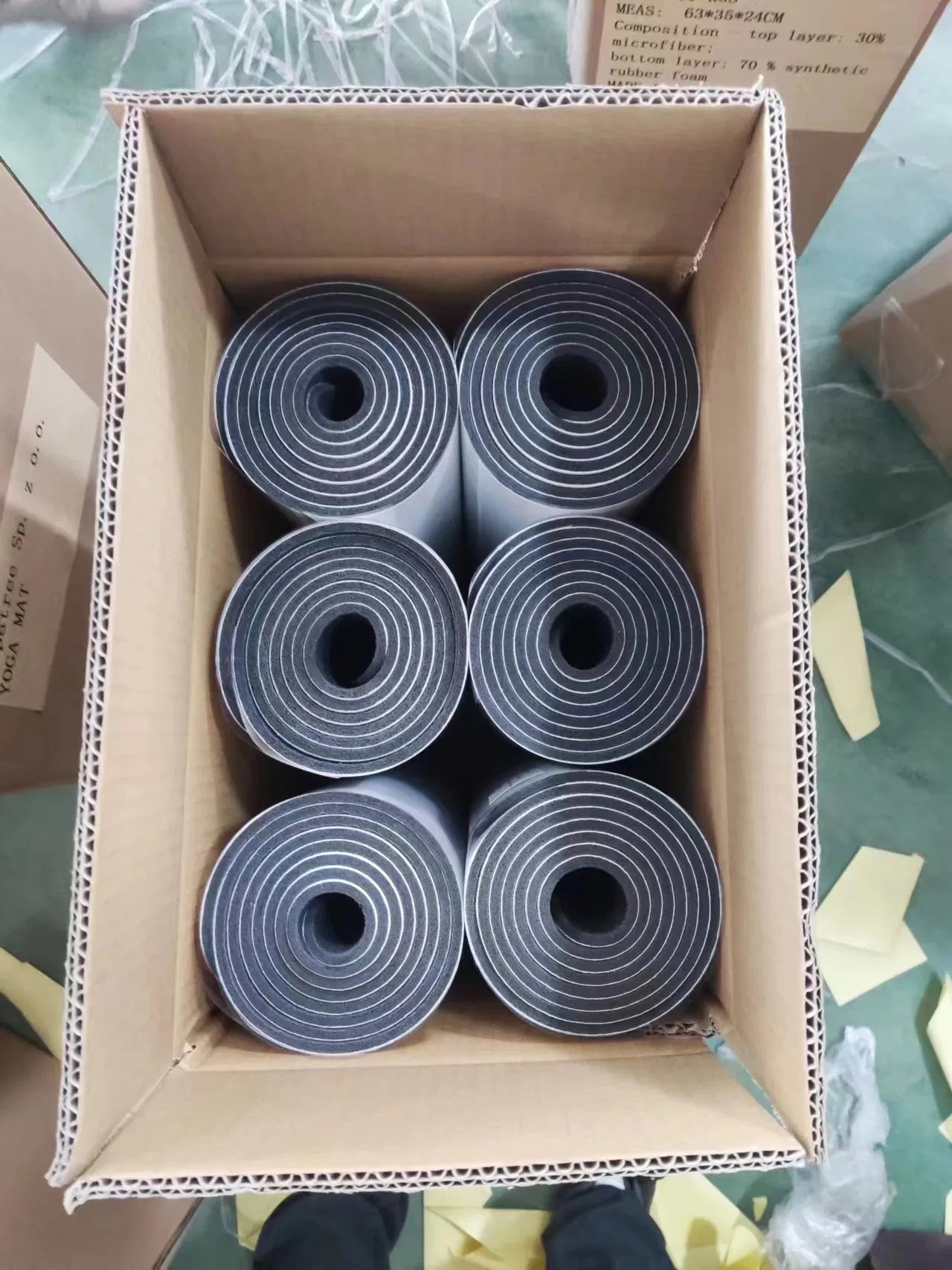 Full Printing Customize Shape TPE Yoga Exercise Mat PU Suede Natural Rubber Yoga Mat