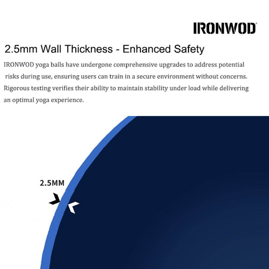 Yoga Ball Eco-Friendly Custom Color Balance Trainer Anti Burst PVC Inflatable Yoga Ball