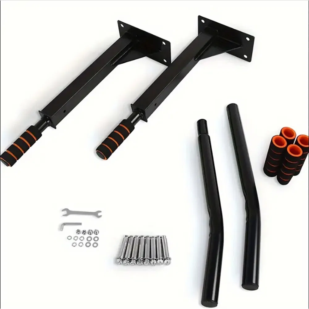 Portable Gym Fitness Wall-Mounted Pull Bar Adjustable Door Chin Bar Home Calisthenics Strength Training Pull up Bar