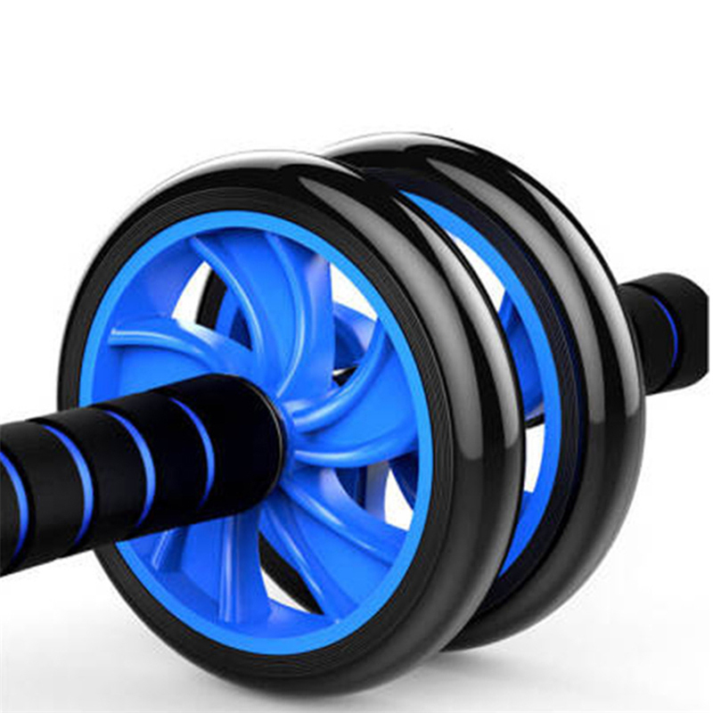 Portable Home Gym Fitness Exercise Healthy Mute Abdominal Wheel