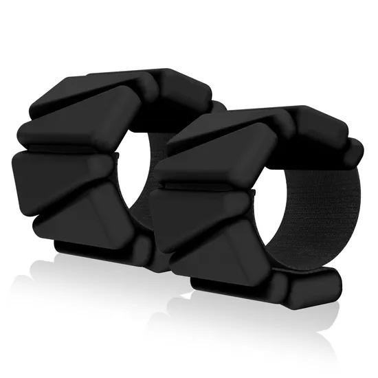 Adjustable Silicone 2 Lb Pair Wrist &amp; Ankle Weights for Women