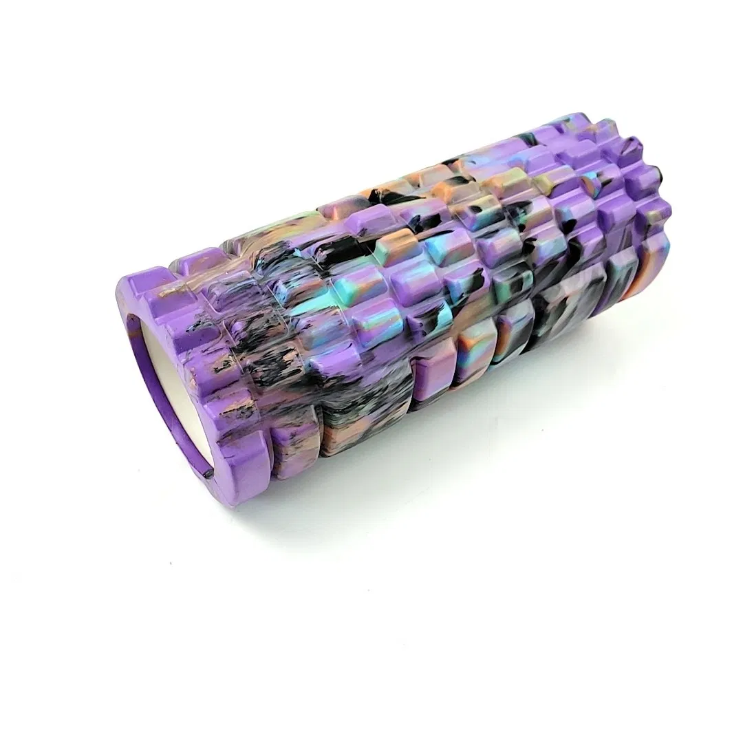 Camouflage Multi-Function Yoga Roller for Back Muscle Fitness EVA 33cm Yoga Massage Foam Roller