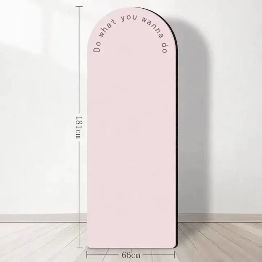 PU Mat Custom Logo Printed Durable Non Slip Rubber Round Yoga Mat