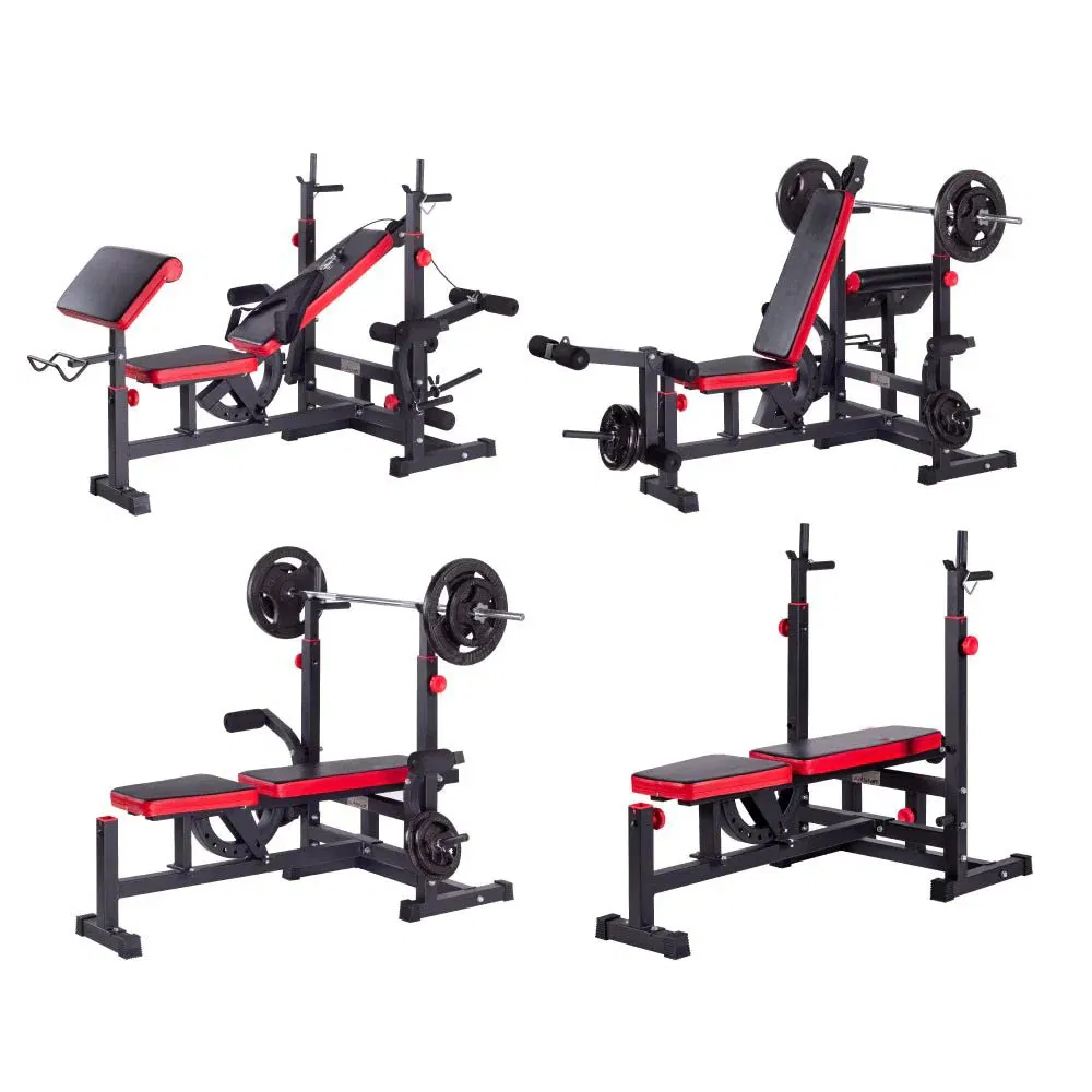 Multifunctional Adjustable Flat-Incline Press Weight Bench