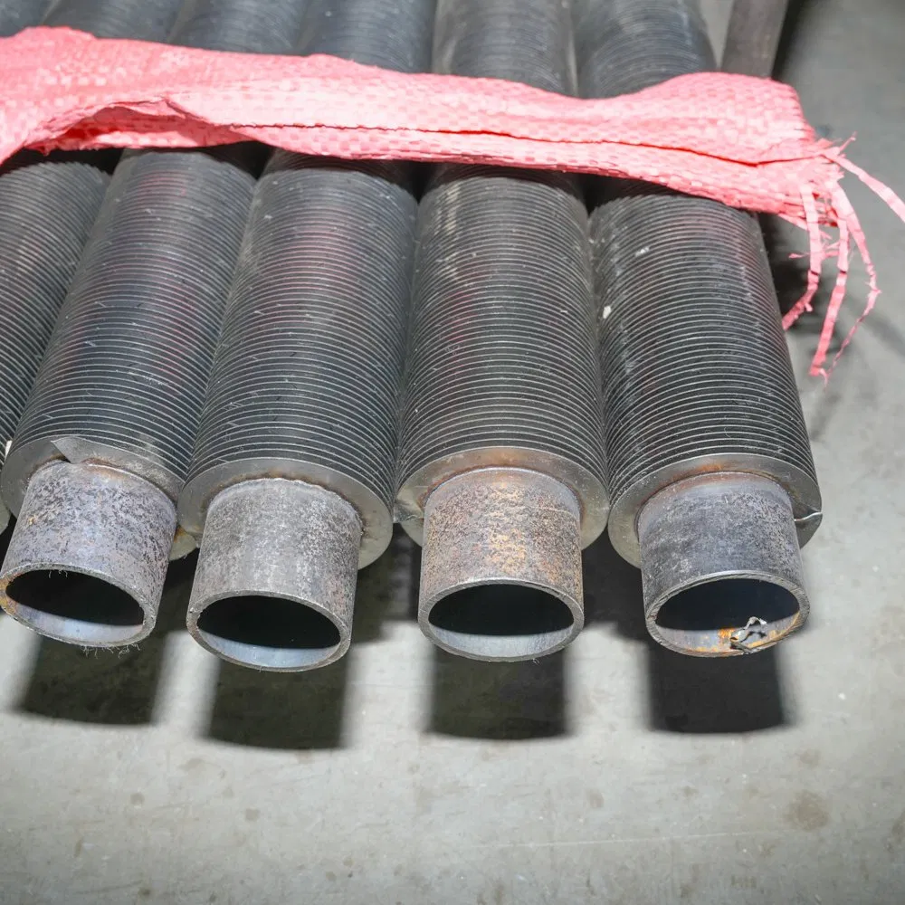 ASME B36 10 Certified 304ss Finned Tube with Zero Contact Resistance Custom Sizes for Power Plants