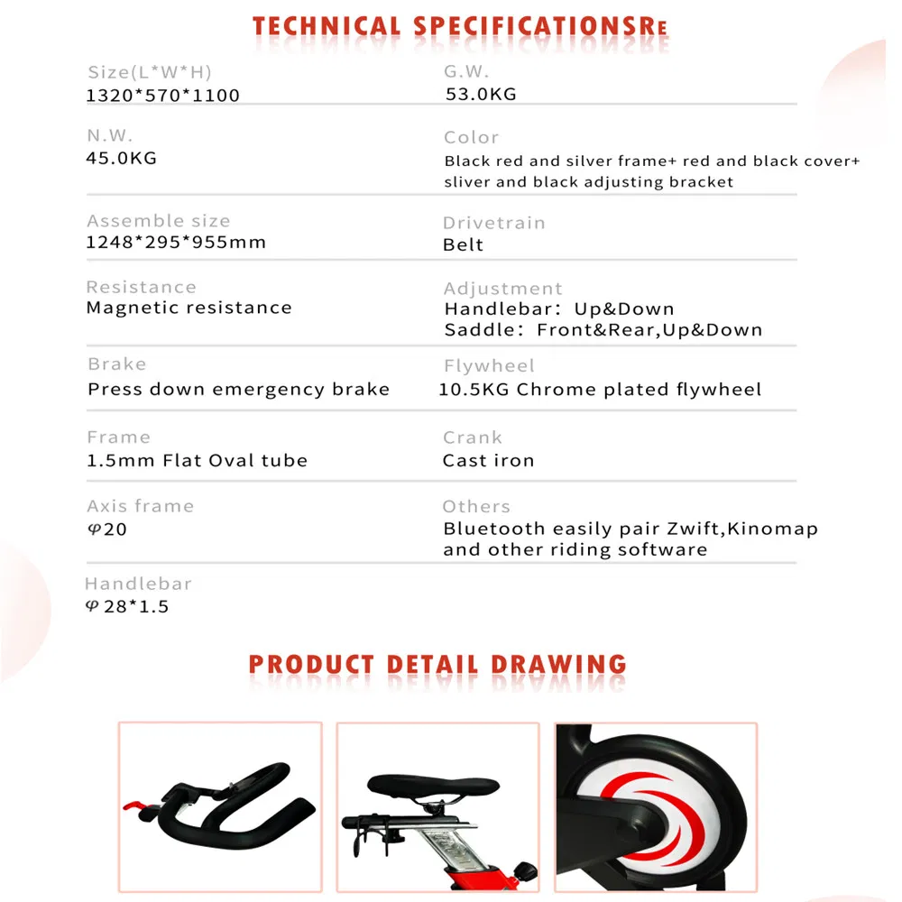 Exercise Bike Feature Detail 5