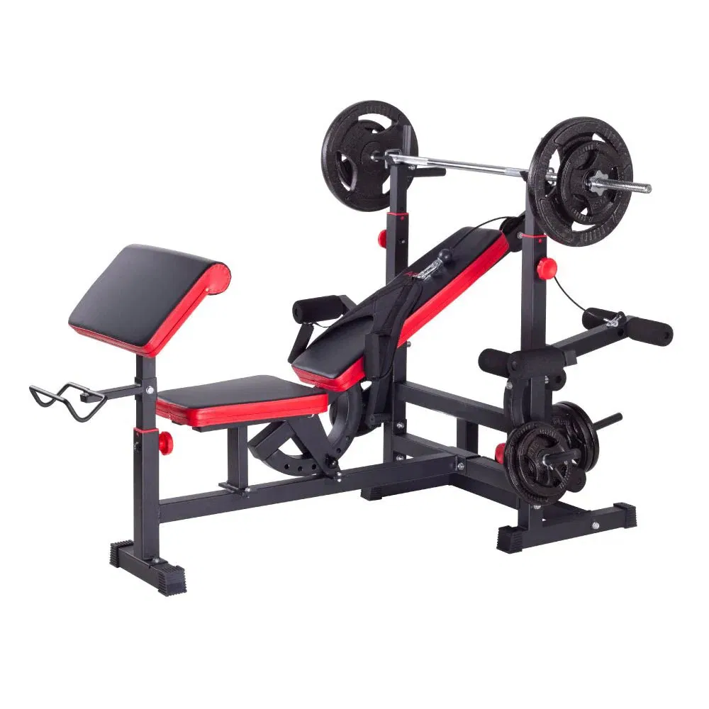 Multifunctional Adjustable Flat-Incline Press Weight Bench