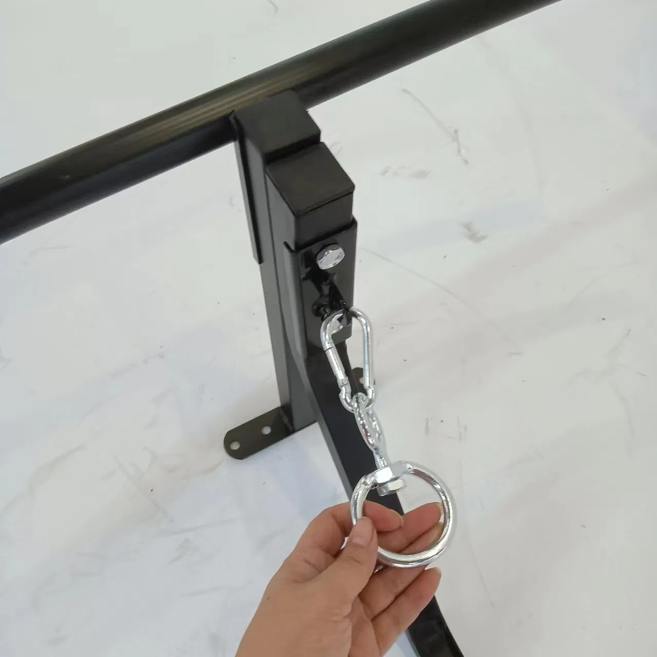 Train Hard Punching Bag Wall Mount with Pull up Bar