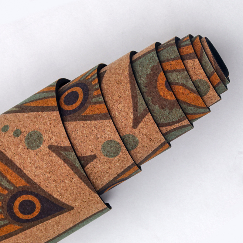 OEM Yoga Mat One Piece - Cork &amp; Rubber