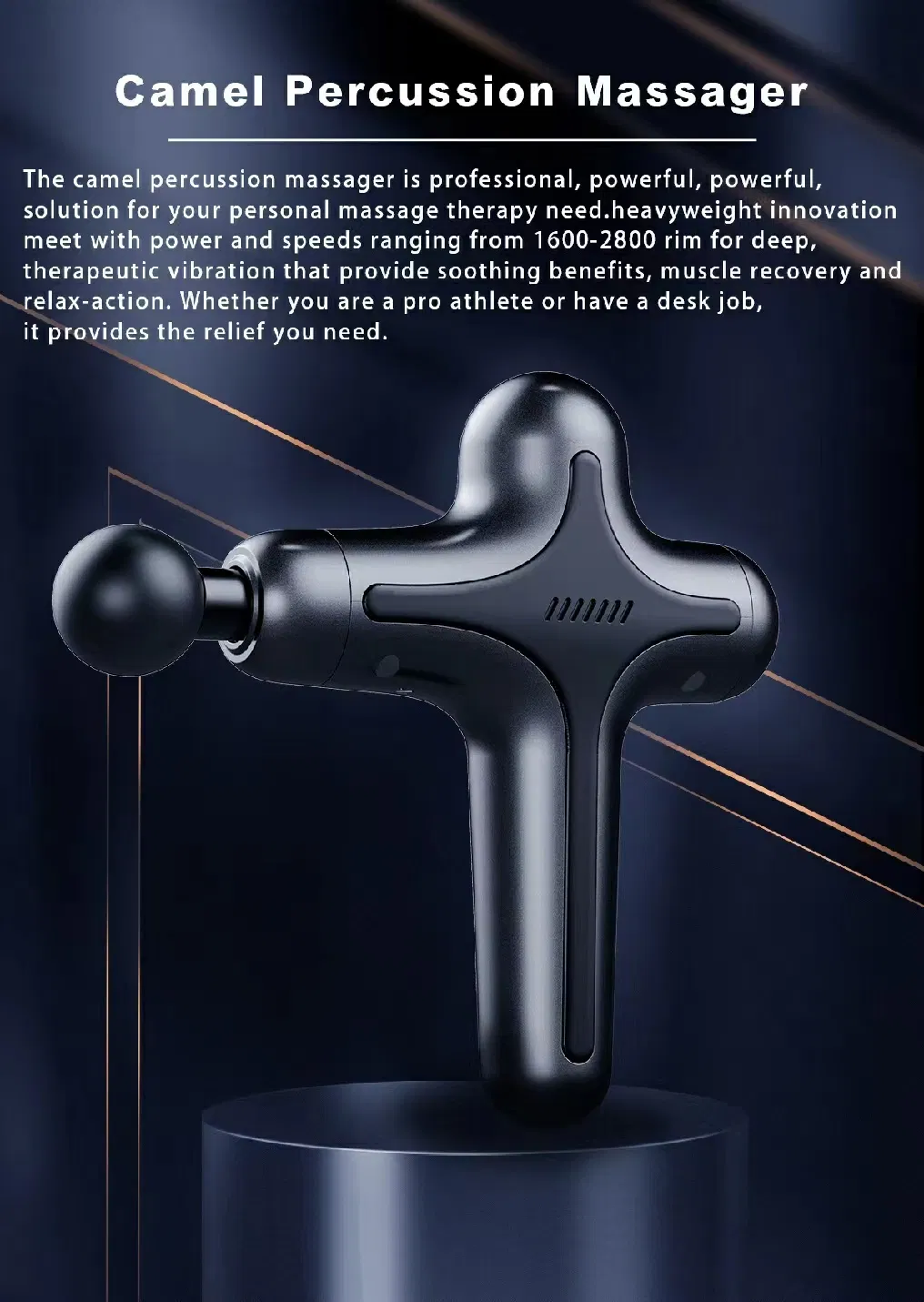 Sports Relaxation Artifact Essential for Girls Muscle Massage Gun