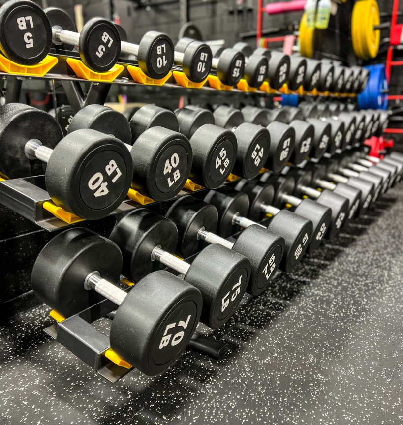 Dumbbell Logo Customization