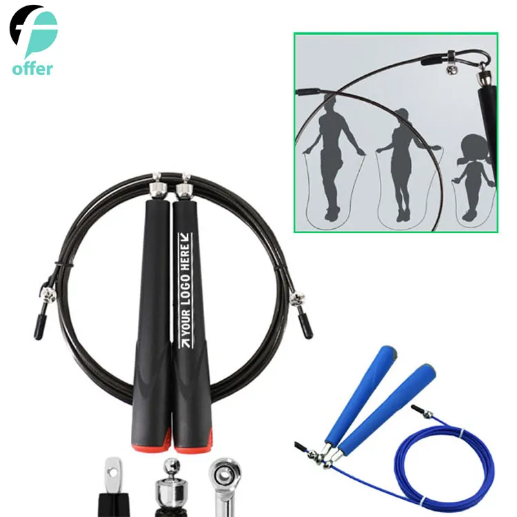 PU Coated Steel Wire Speed Jump Rope 2