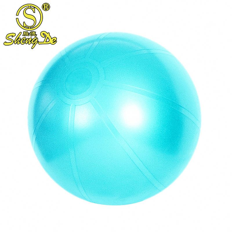 Fitness Fashion Colorful Non-Toxic Balance Exercise Inflatable Gym Anti-Burst PVC Yoga Ball